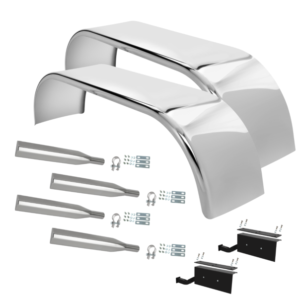 430 Stainless Steel Full Tandem Fender Kit