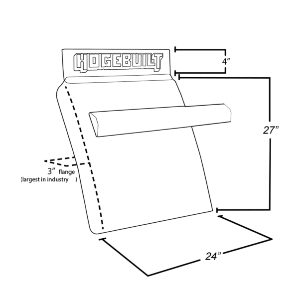 Flush Mount Style Quarter Fender - Image 2
